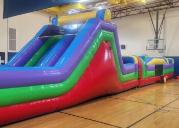 Obstacle Course 15' x 60' = $550 + tax and delivery